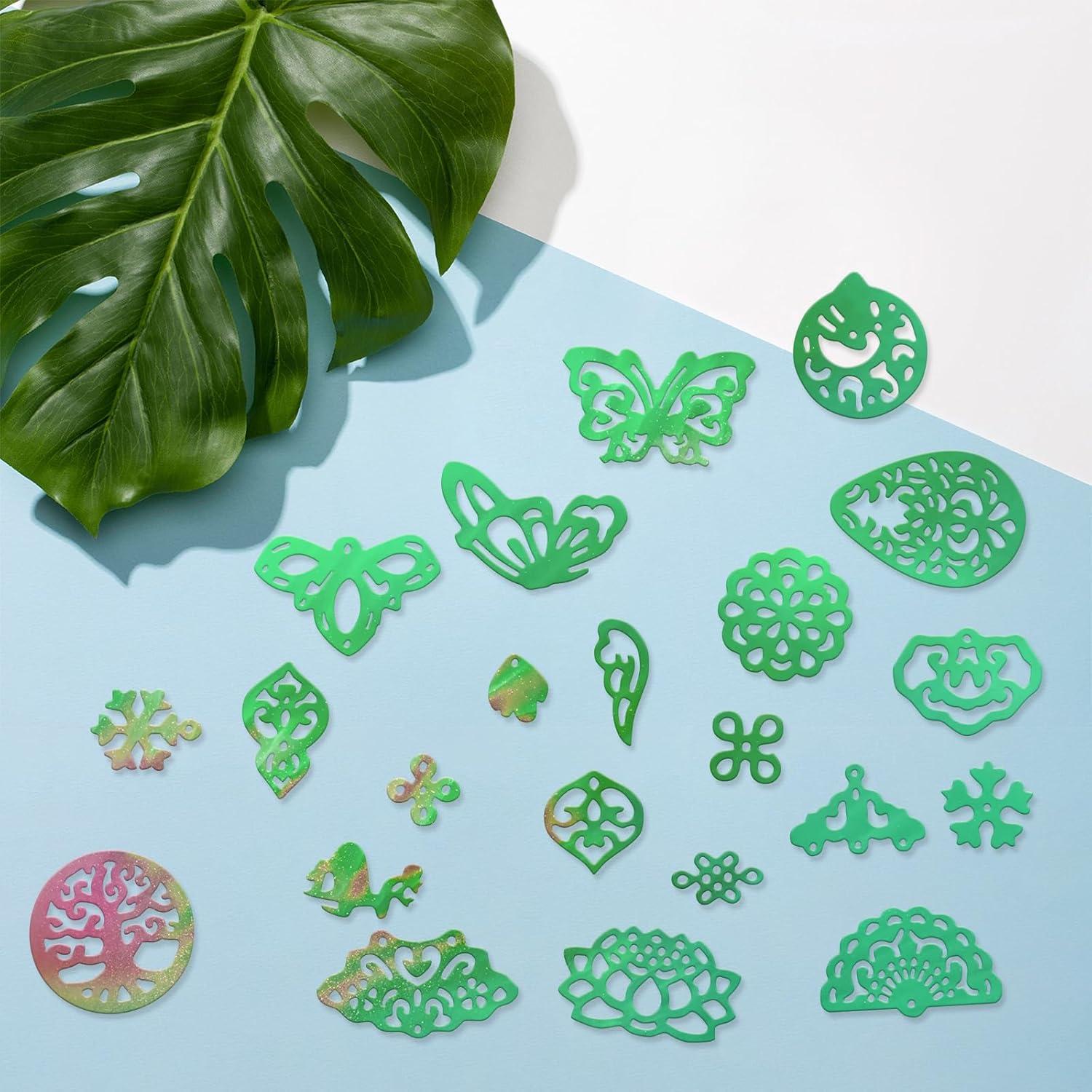 Moldes de Silicona Alas de Ángel para Aretes y Llaveros