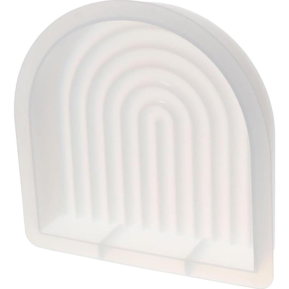 Molde de Silicona Arcoíris Uniquer para Jabón y Velas