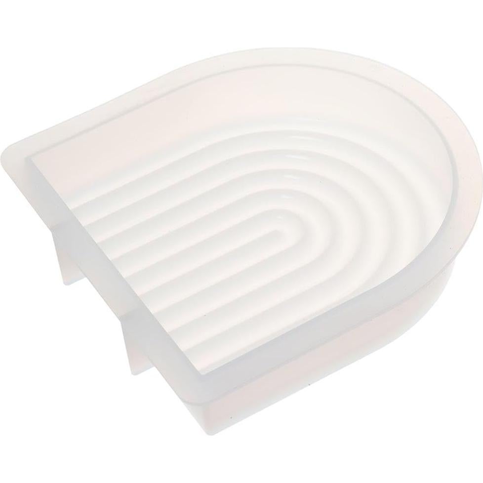 Molde de Silicona Arcoíris Uniquer para Jabón y Velas