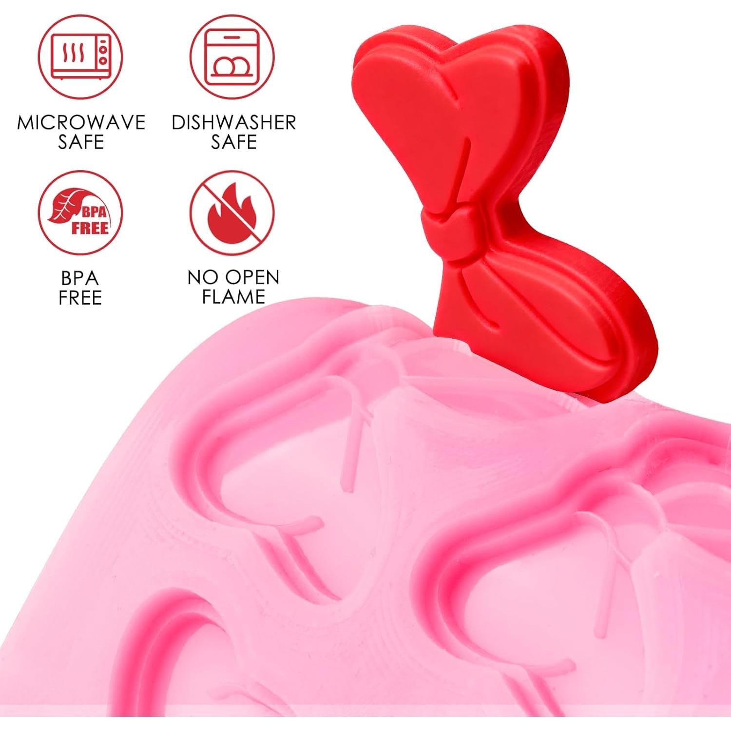 Molde de Silicona Mini para Lazos Puyeipt - 4 Piezas