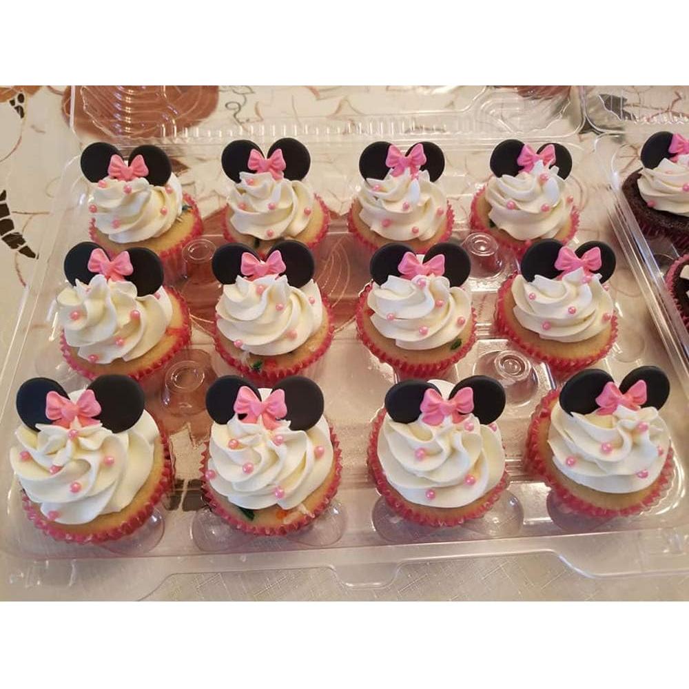 Molde de Silicona para Fondant Lazo Rosa Awgusu 2PCS