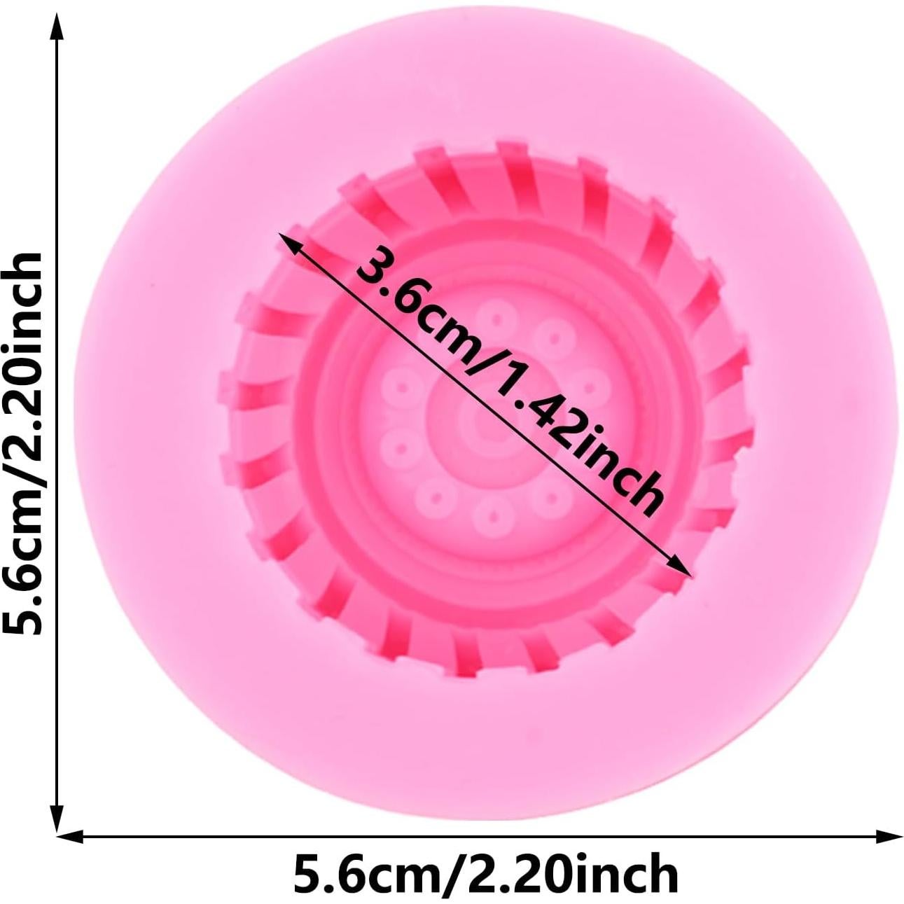 Molde de Silicona 3D Neumático para Pasteles XMOLDNMS