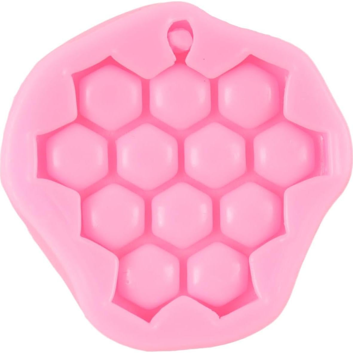 Molde de Silicona de Panal QDMOLDS para Fondant y Chocolate