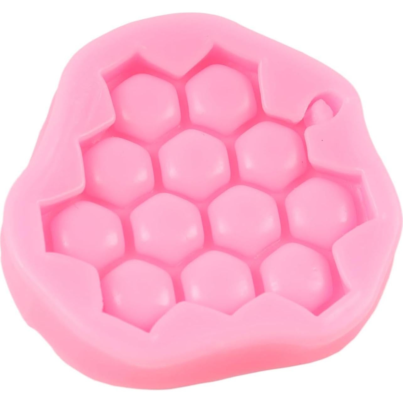 Molde de Silicona de Panal QDMOLDS para Fondant y Chocolate