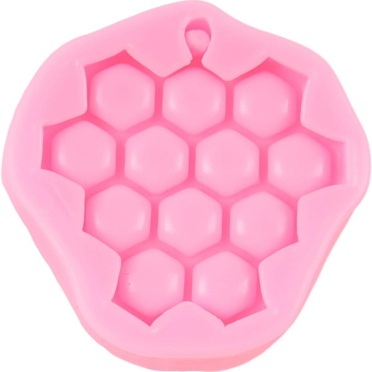 Molde de Silicona de Panal QDMOLDS para Fondant y Chocolate