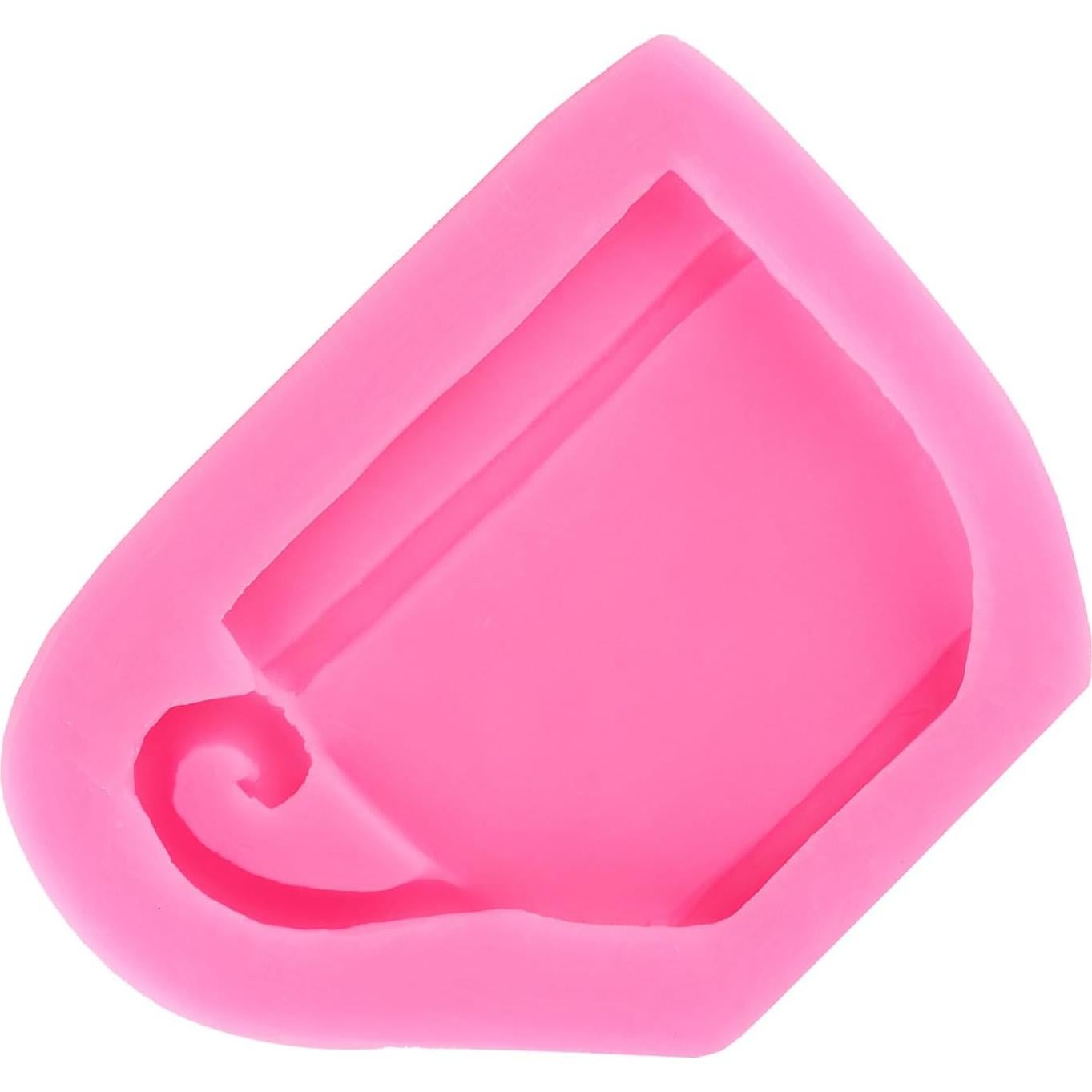 Tea Party Cake Mold Tea Cup Fondant Molds Tea Cup Silicone Mold for Cake Decoration Cupcake Topper Chocolate Candy Gum Paste Polymer