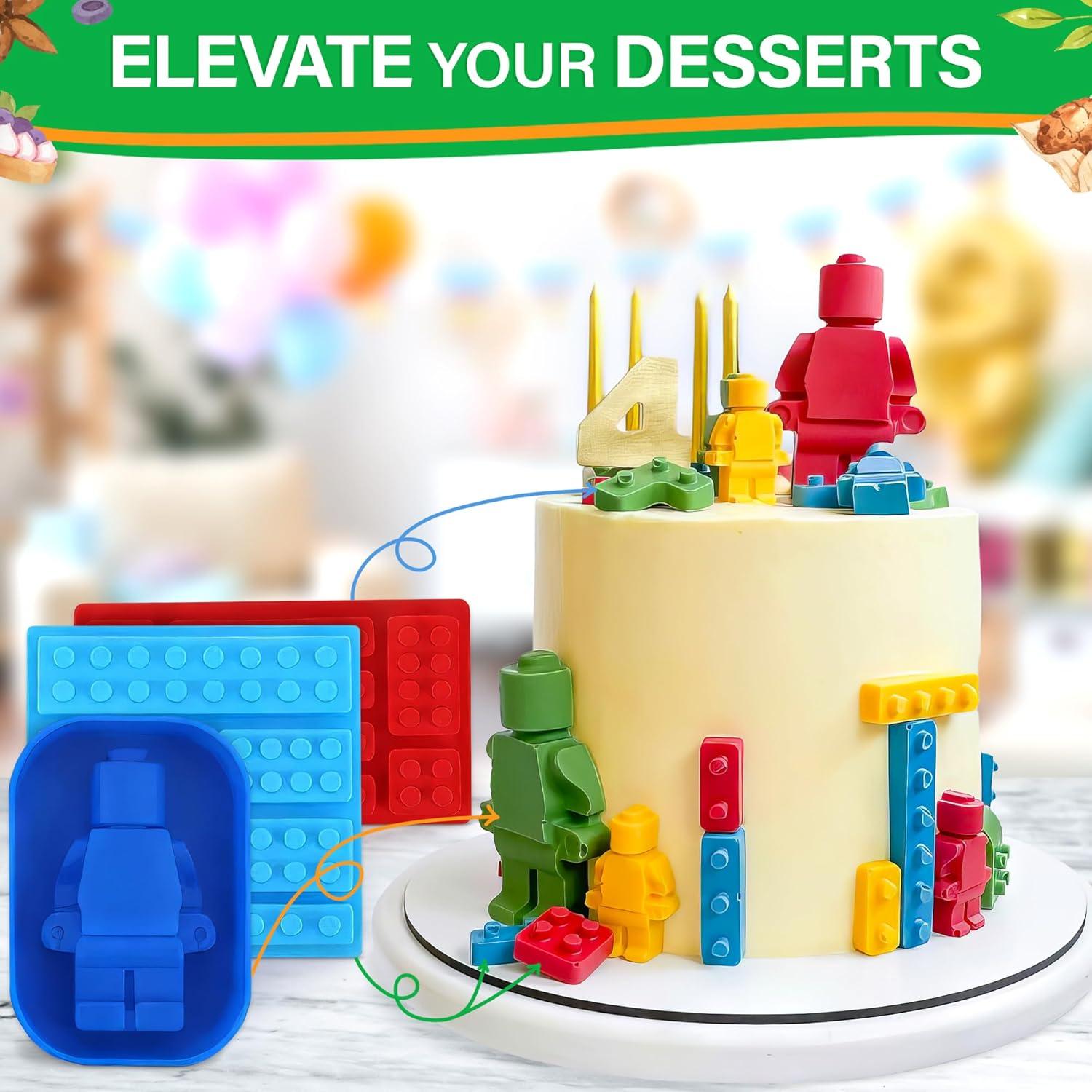 Moldes de Silicona NADOBA para Chocolate y Gominolas - 6 Piezas