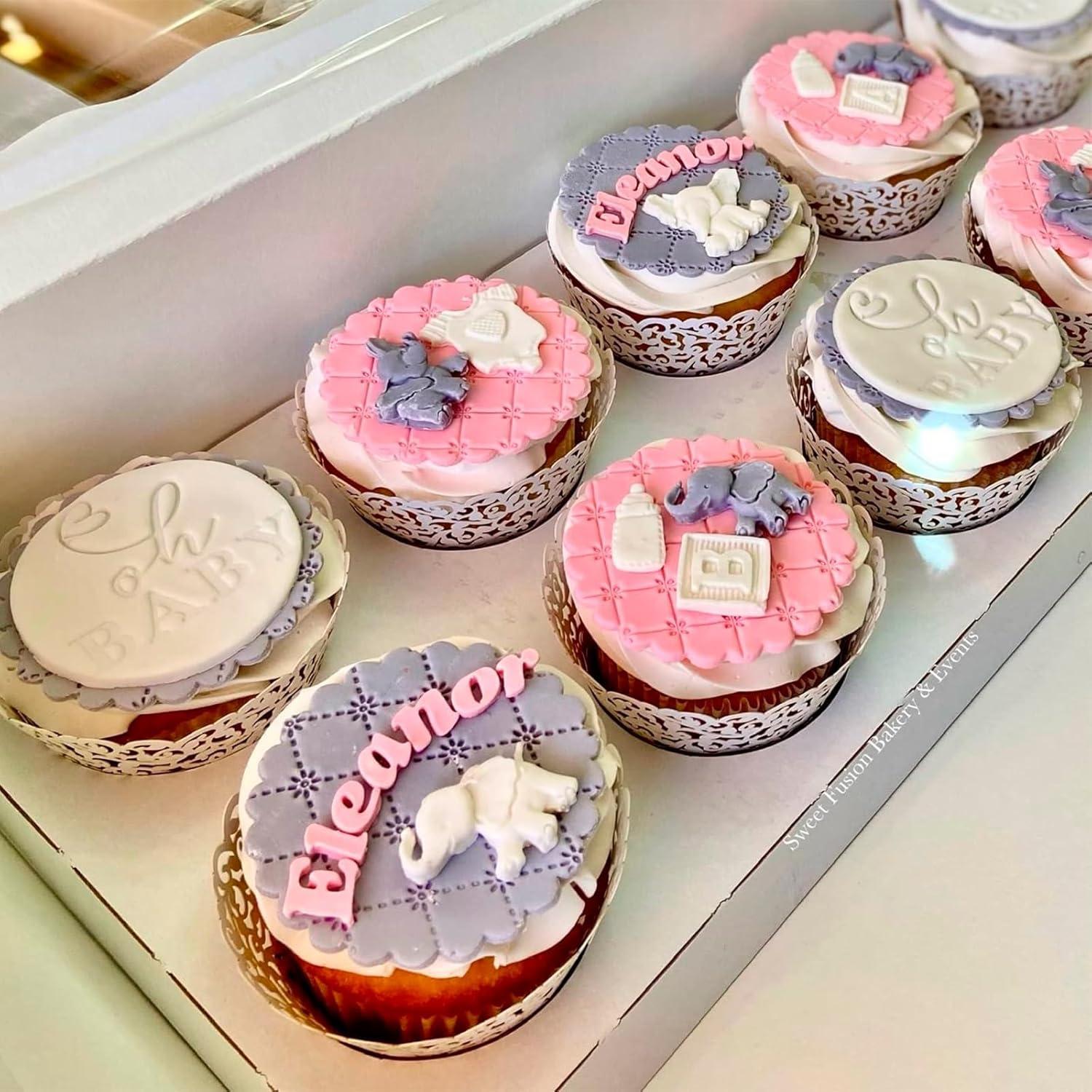 Molde de Silicona IKOJING Lambeth para Pasteles 25.4cm