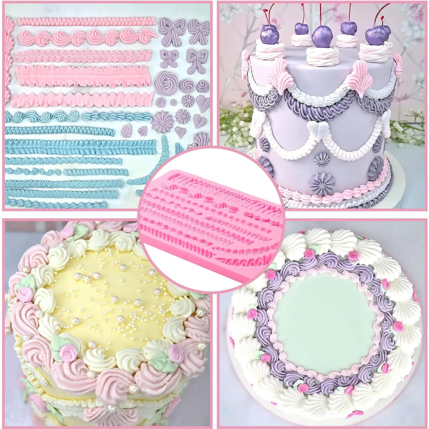 Molde de Silicona IKOJING Lambeth para Pasteles 25.4cm