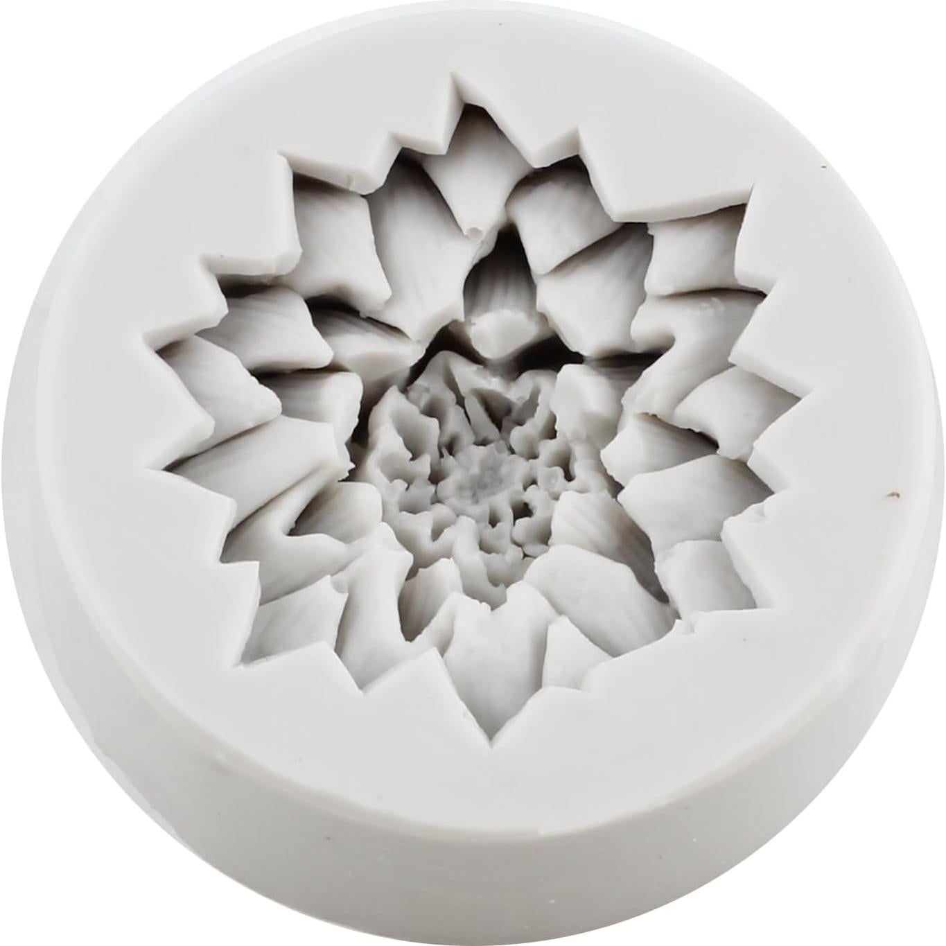 Molde de Silicona de Flor Margarita MINFEIDMS 8x7 cm