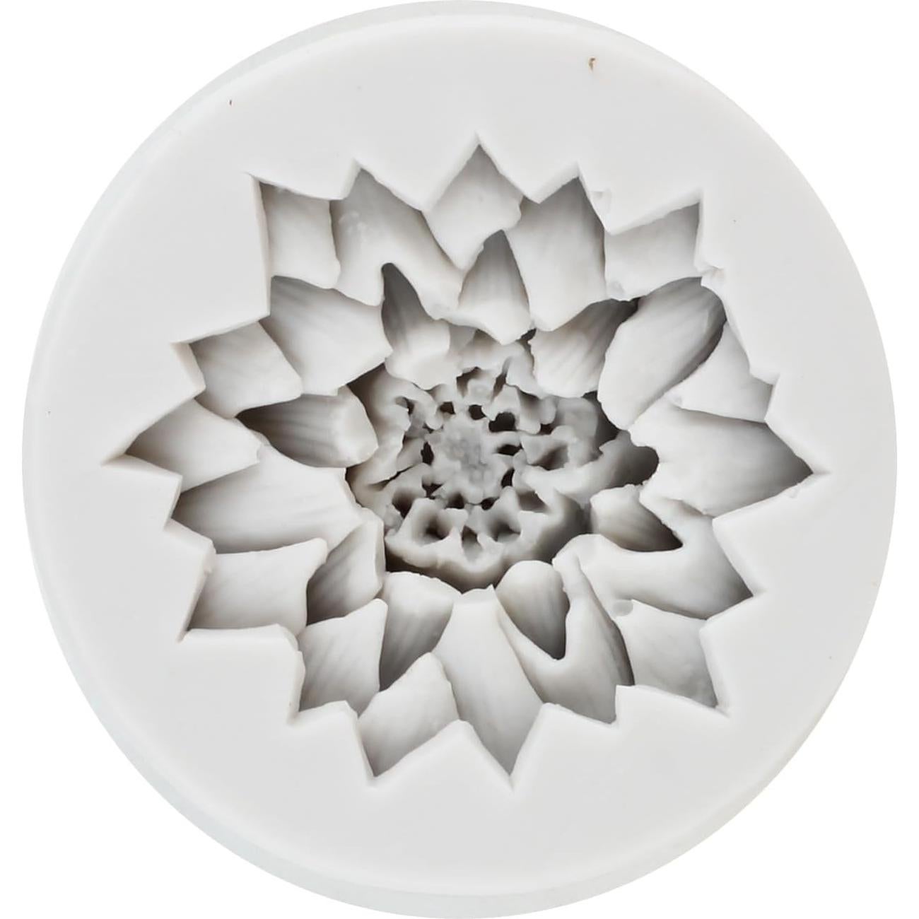 Molde de Silicona de Flor Margarita MINFEIDMS 8x7 cm