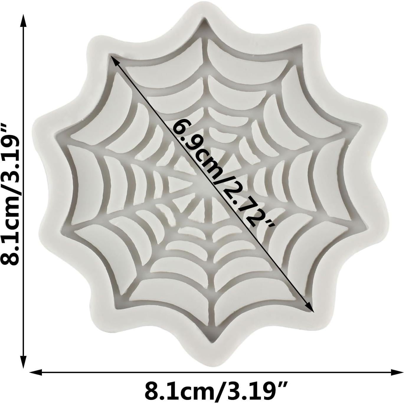 Molde de Silicona de Fondant de Halloween MINFEIDMS 8.1 cm