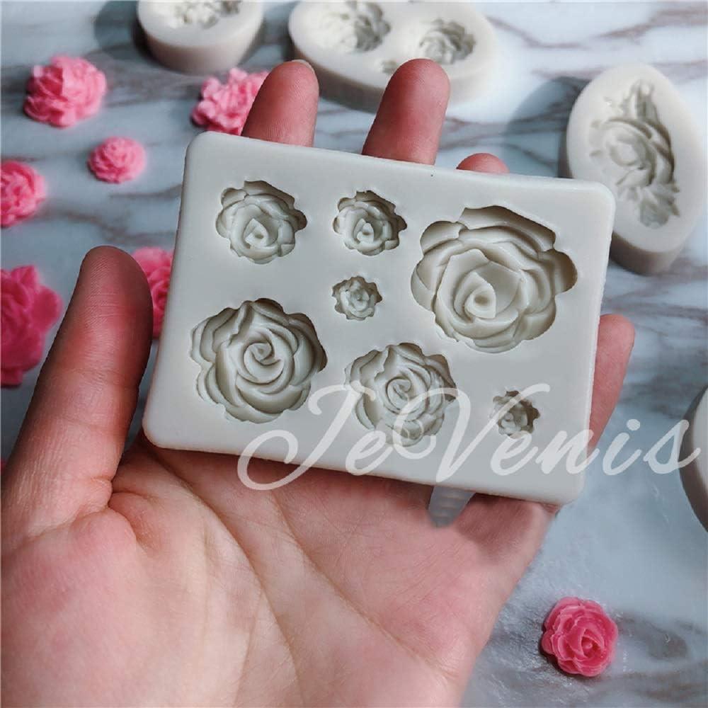 Molde de Silicona para Cake Pop Rosa JeVenis - 2 Piezas