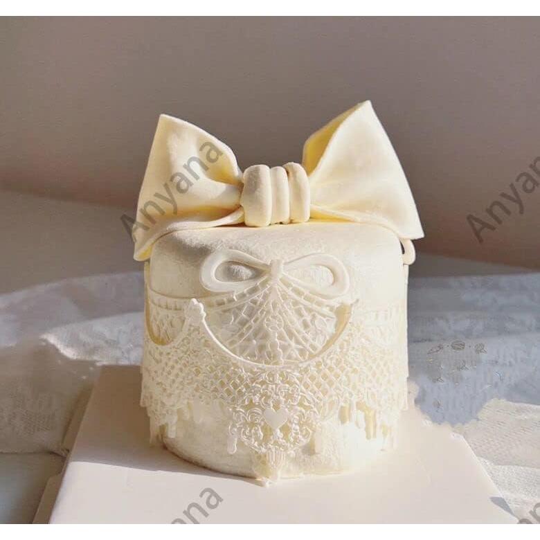 Mat de Encaje de Silicona Anyana 37.2x7.6 cm para Pasteles