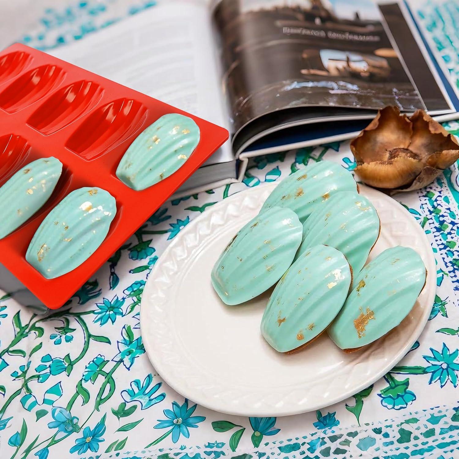 Moldes para Madeleine Wilewir de Silicona 10 Cavidades 31.5x20.1cm