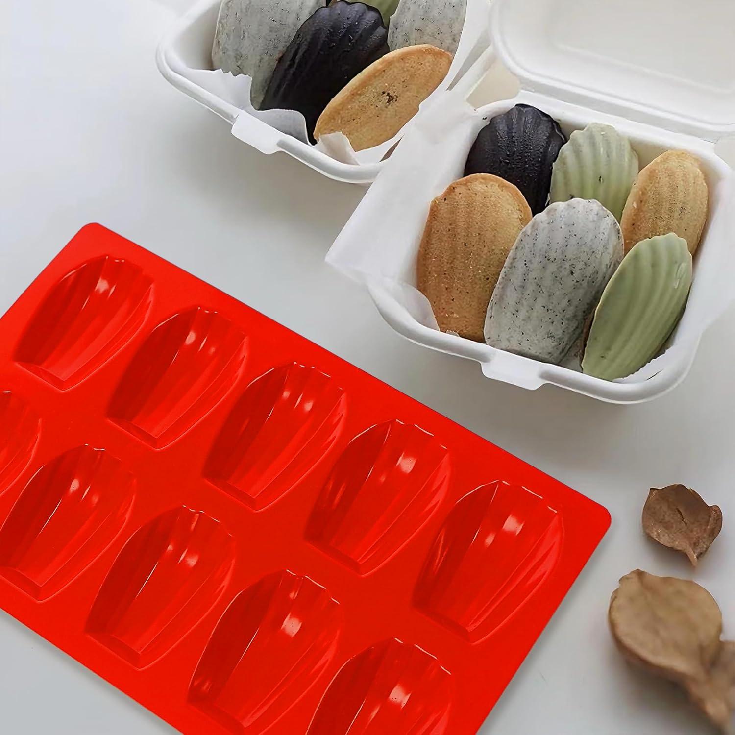 Moldes para Madeleine Wilewir de Silicona 10 Cavidades 31.5x20.1cm