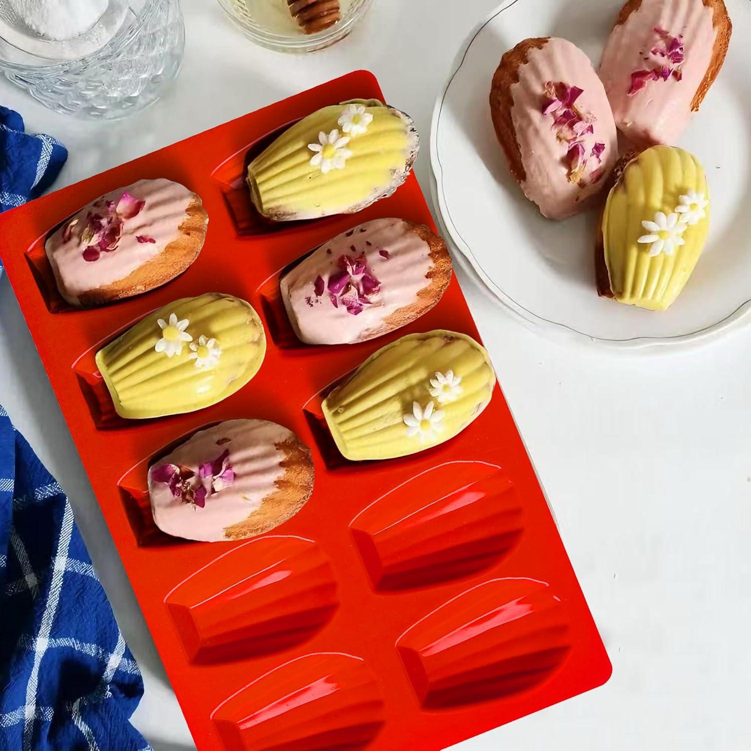 Moldes para Madeleine Wilewir de Silicona 10 Cavidades 31.5x20.1cm