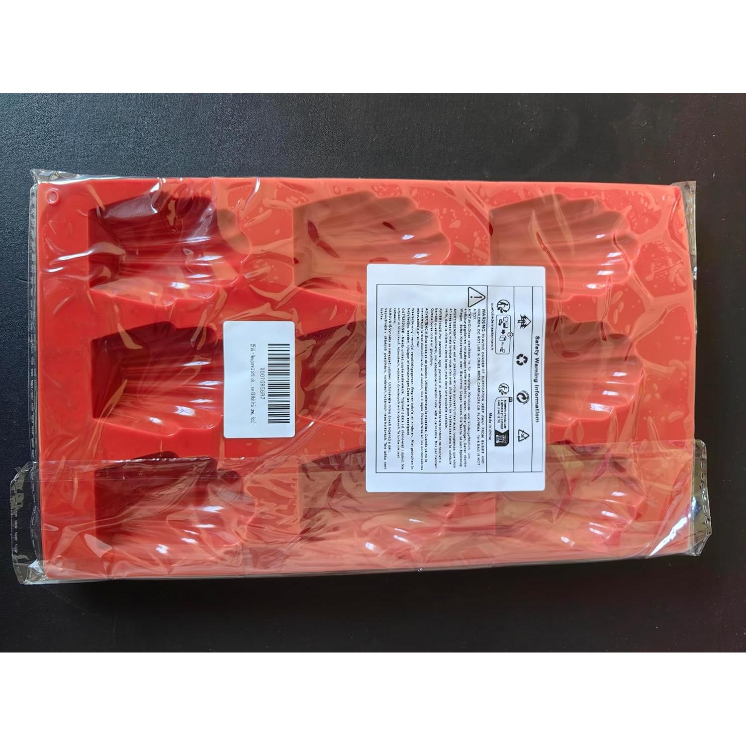 Molde de Silicona para Galletas Madeleine Meajore 9 Cavidades