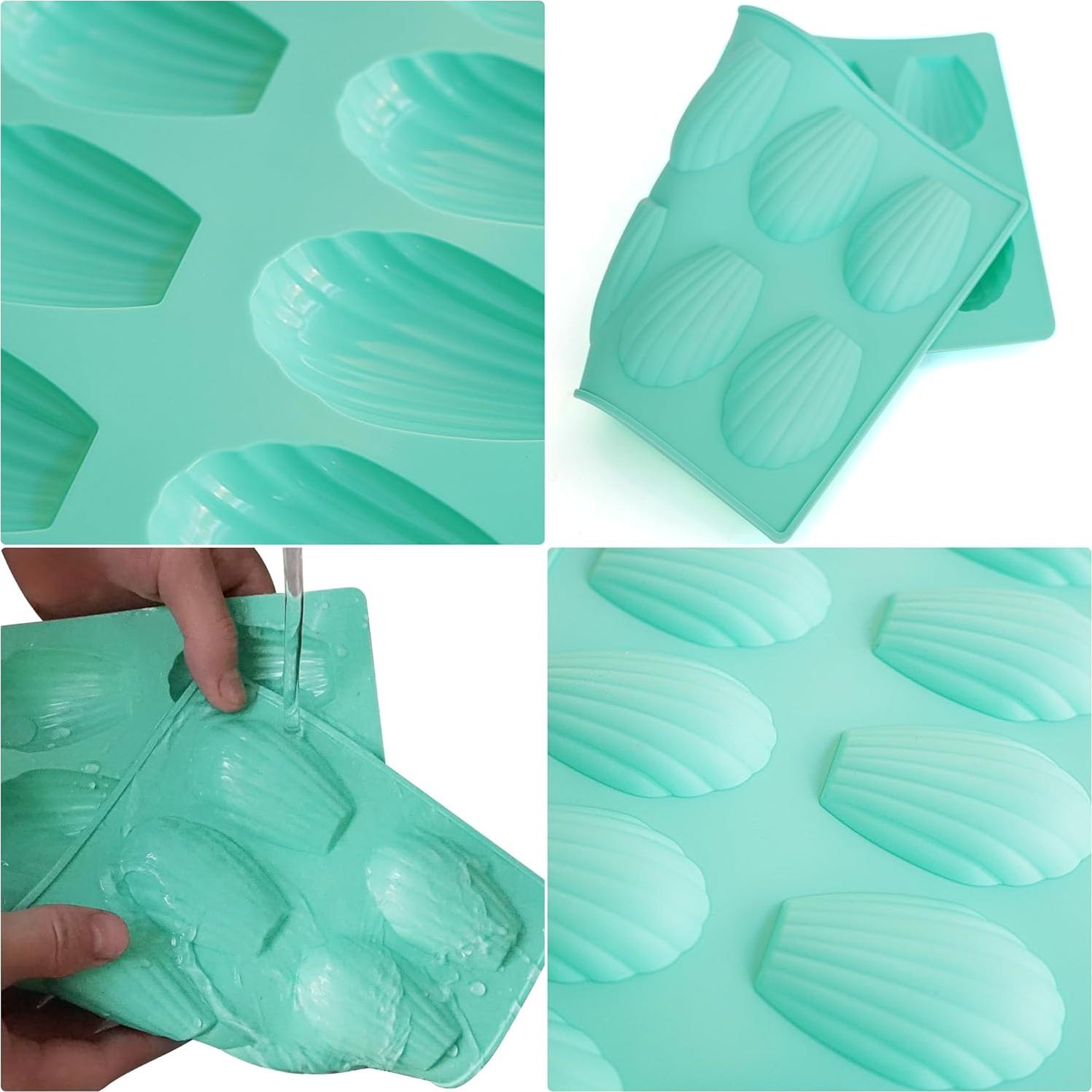 3Pack Molde de Madeleine Antiadherente Zorazio 12 Cavidades