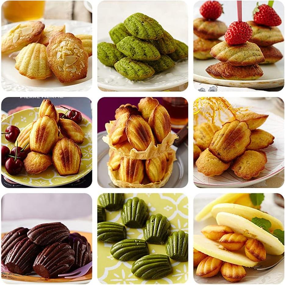 Molde de Madeleine GWHOLE 20 Cavidades Silicona Antiadherente