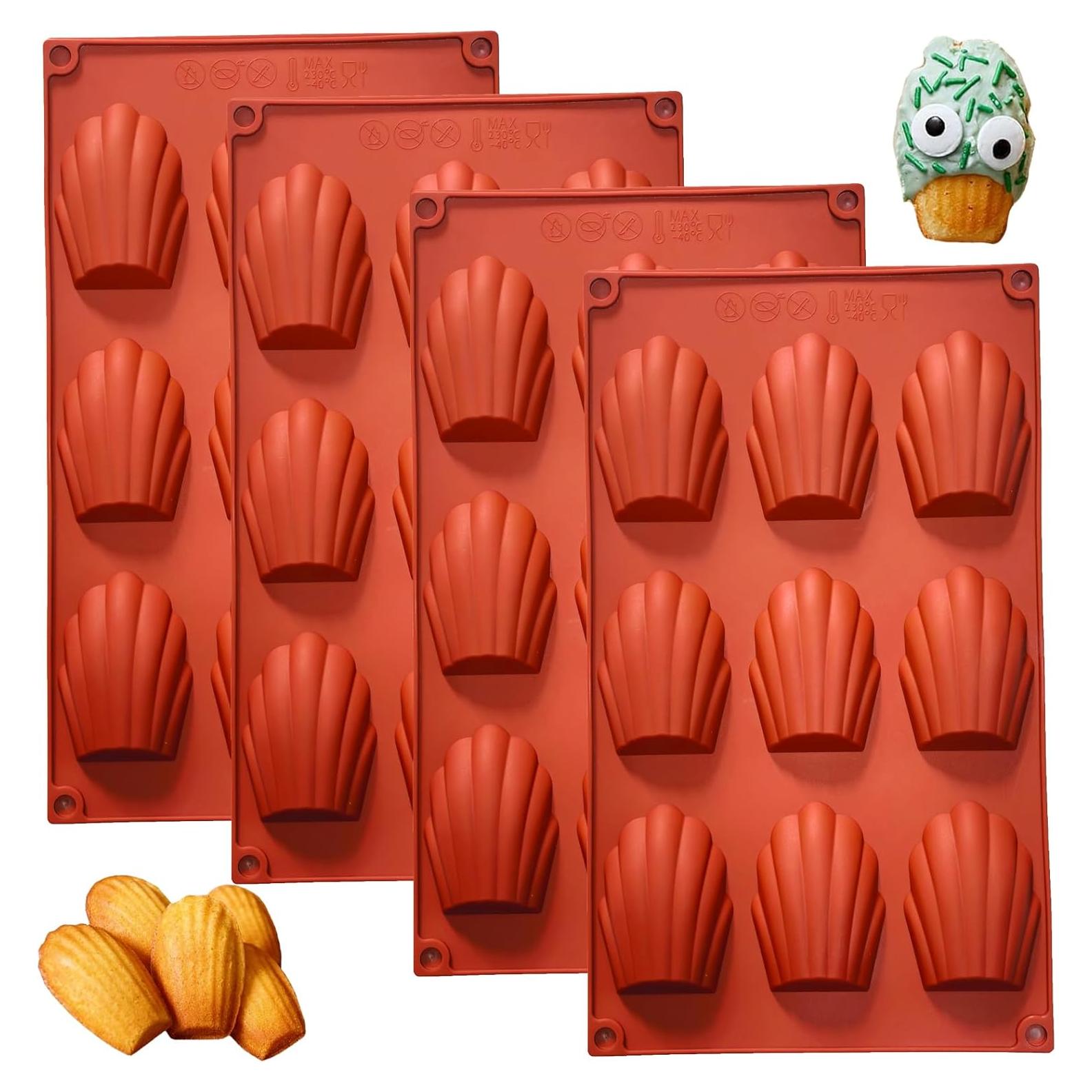 Molde de Silicona para Madeleine Ahorasky 9 Cavidades 28.7x16.8cm