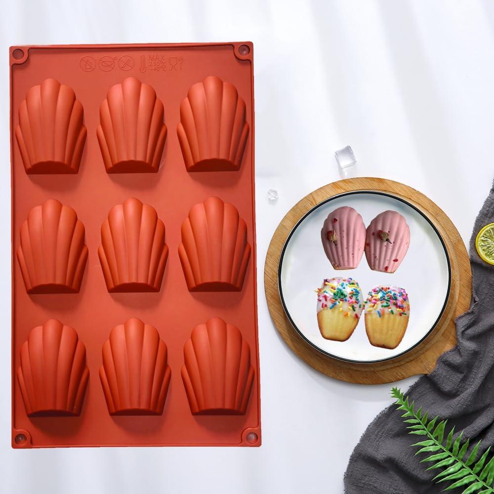 Molde de Silicona para Madeleine Ahorasky 9 Cavidades 28.7x16.8cm