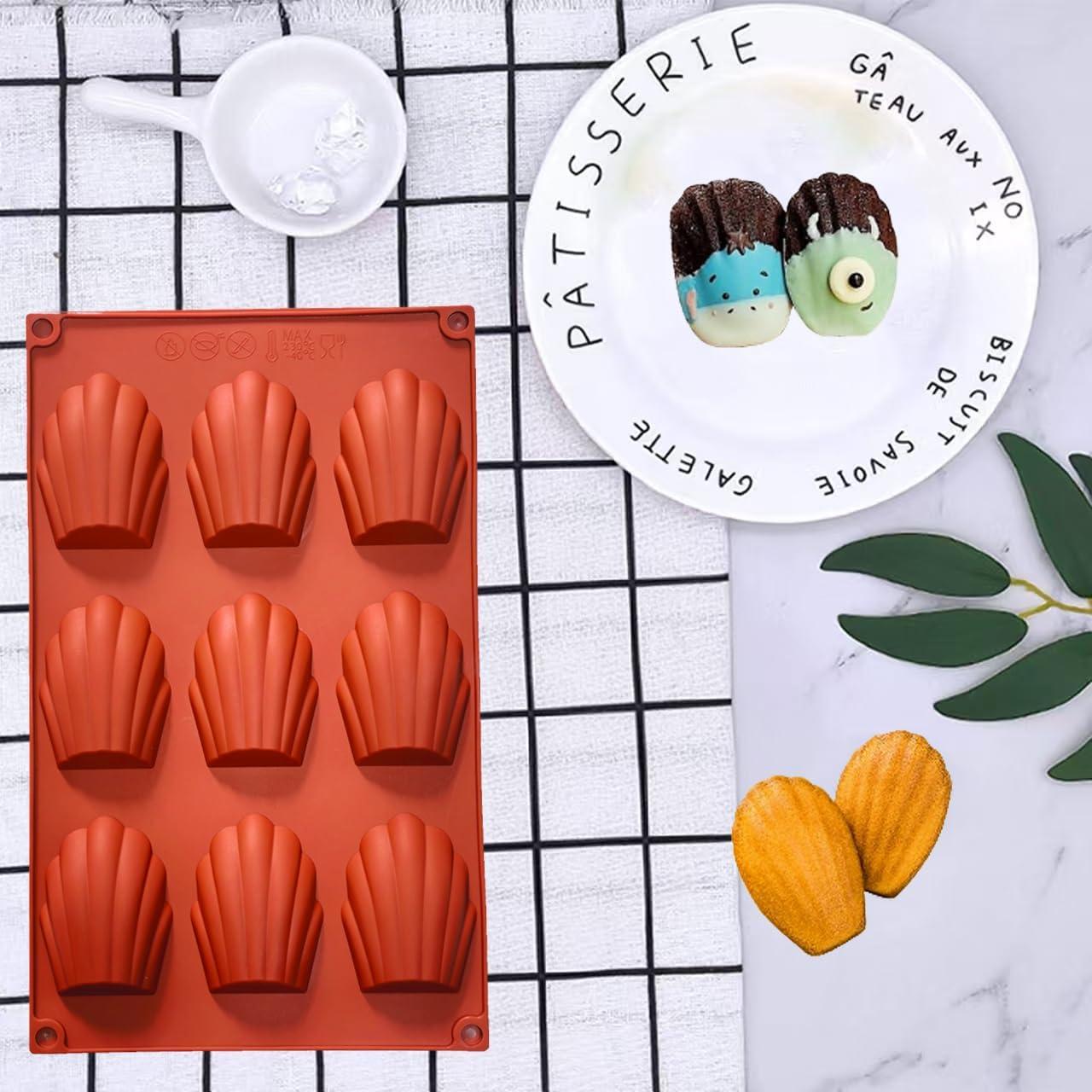 Molde de Silicona para Madeleine Ahorasky 9 Cavidades 28.7x16.8cm