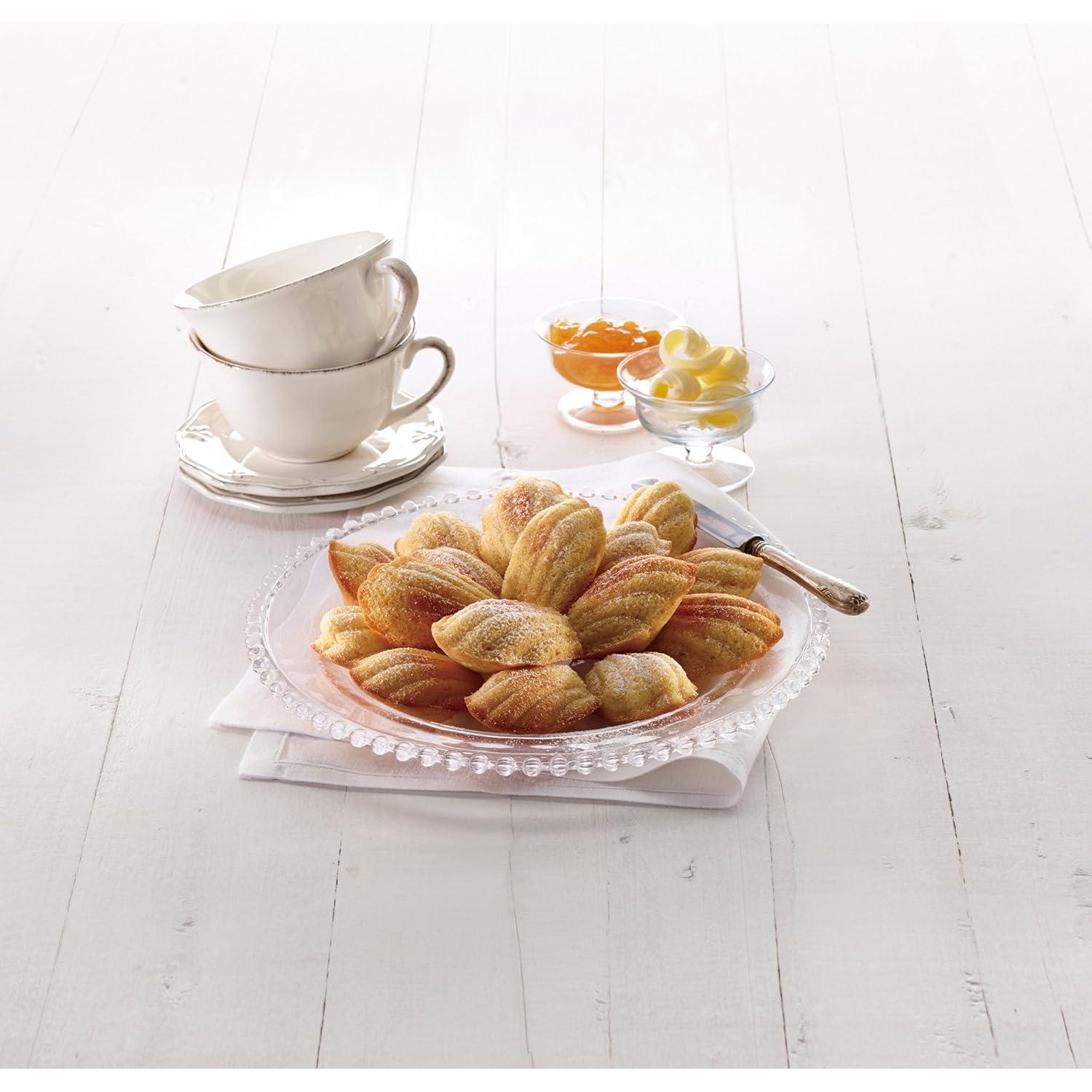 Molde de Madeleines de Silicona Lekue 9 Cavidades Rojo