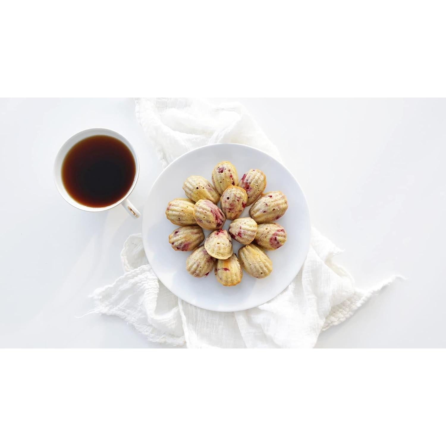 Molde de Silicona Silpat para 28 Mini Madeleines Naranja