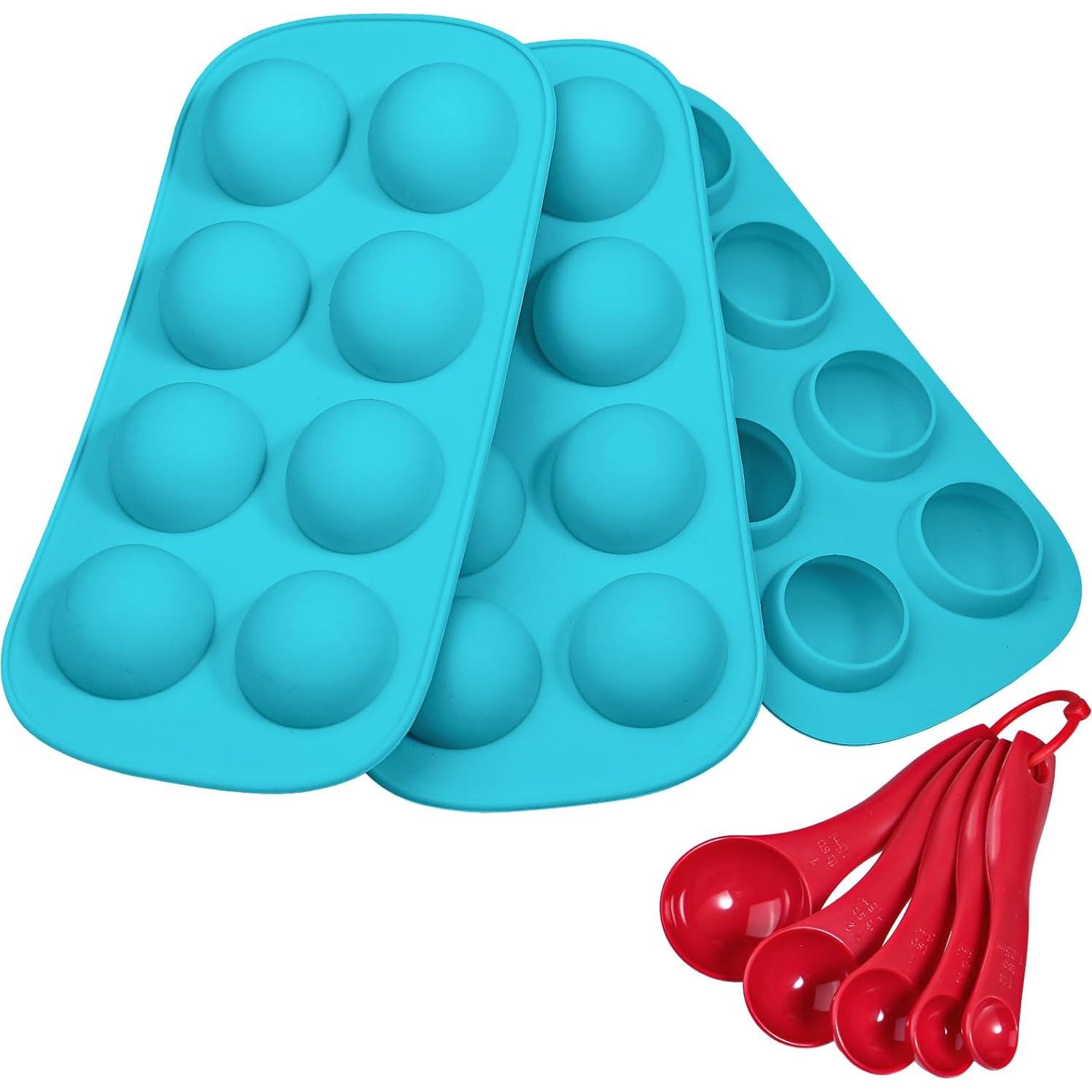 Moldes de Silicona para Chocolate Webake - Set de 3, 20.83x10.41 cm