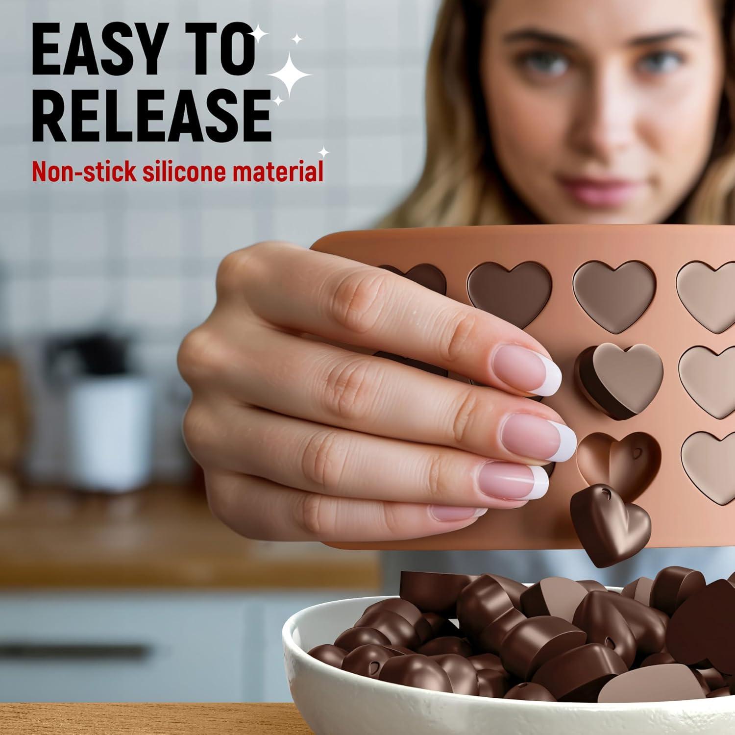 Moldes de Silicona para Chocolate Mighty-X - Set de 6