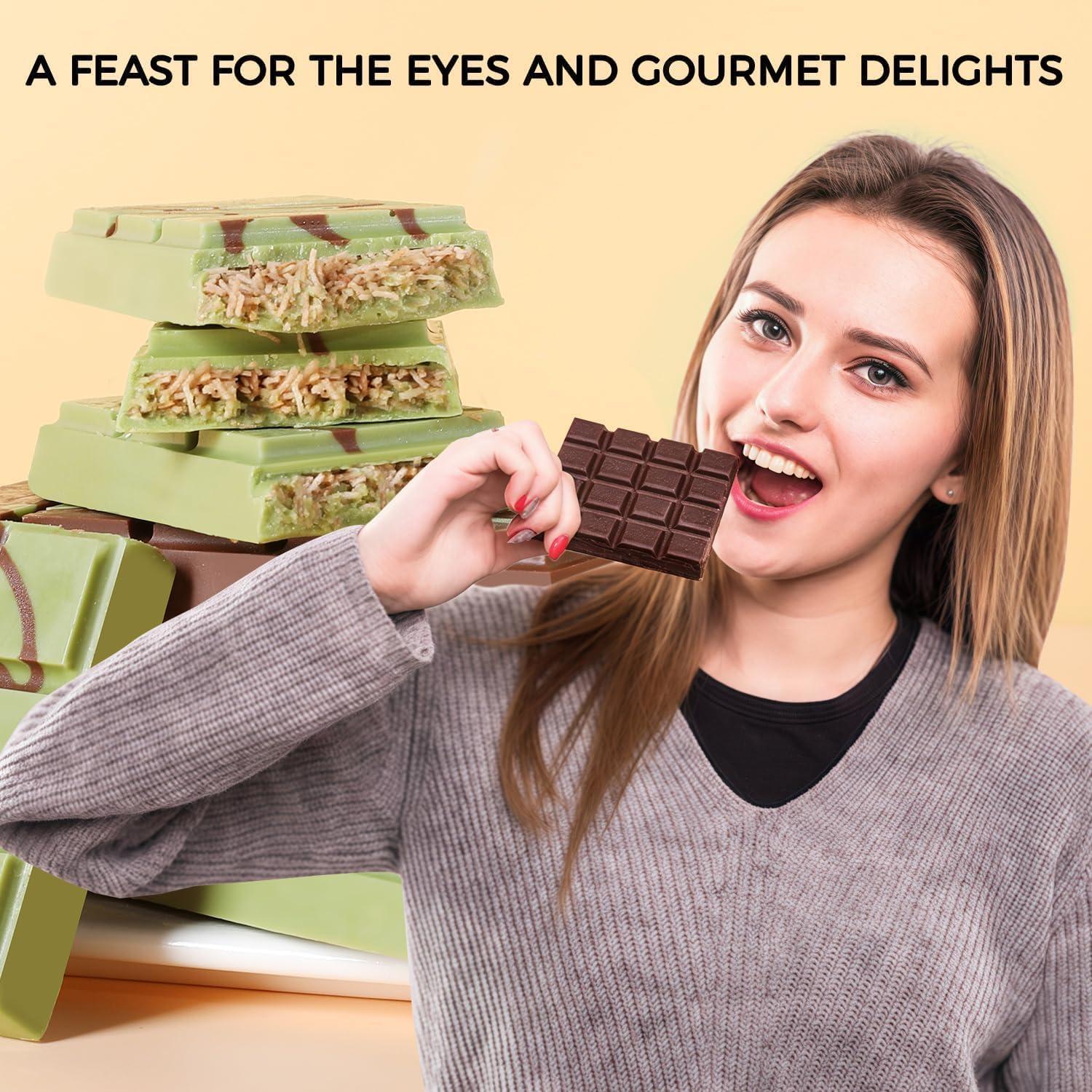 Molde de Chocolate Fimary de Silicona Antiadherente - Set de 2