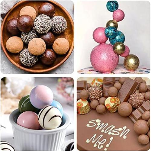 Molde de Silicona Redondo 24 Agujeros BAKER DEPOT 29.8x17.4cm