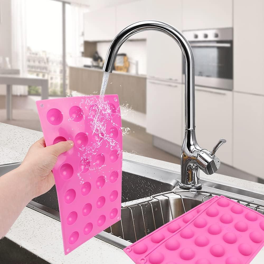 Molde de Silicona Redondo 24 Agujeros BAKER DEPOT 29.8x17.4cm