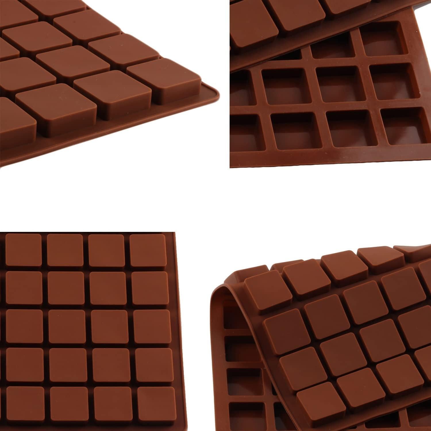 Molde de Silicona Cuadrado YIMINGMOLD 80 Cavidades 36.4x29.4cm