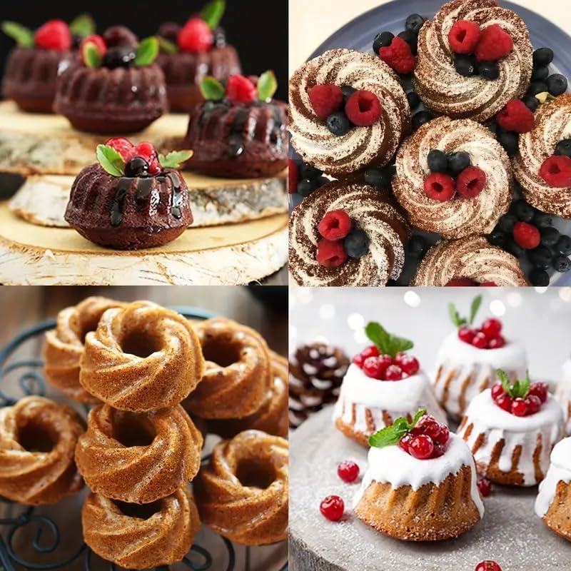 Molde para Donas de Silicona Tongjude 48 Piezas Reutilizables