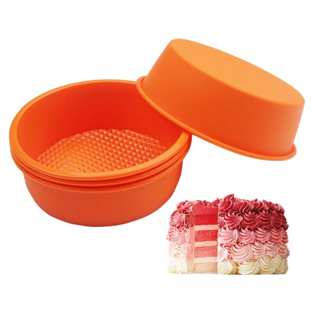 Molde de Silicona Redondo COOKNBAKE 11.4 cm Antiadherente