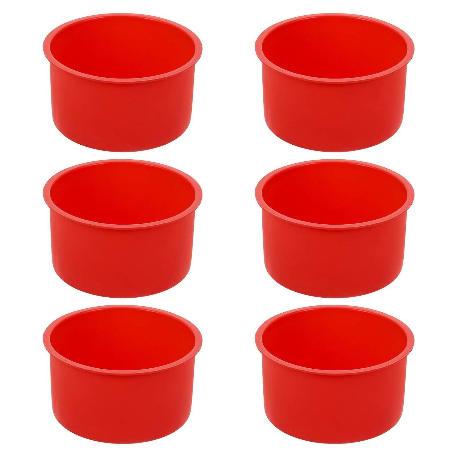 Moldes de Silicona Redondos Tiopeia 10.16 cm Set de 6