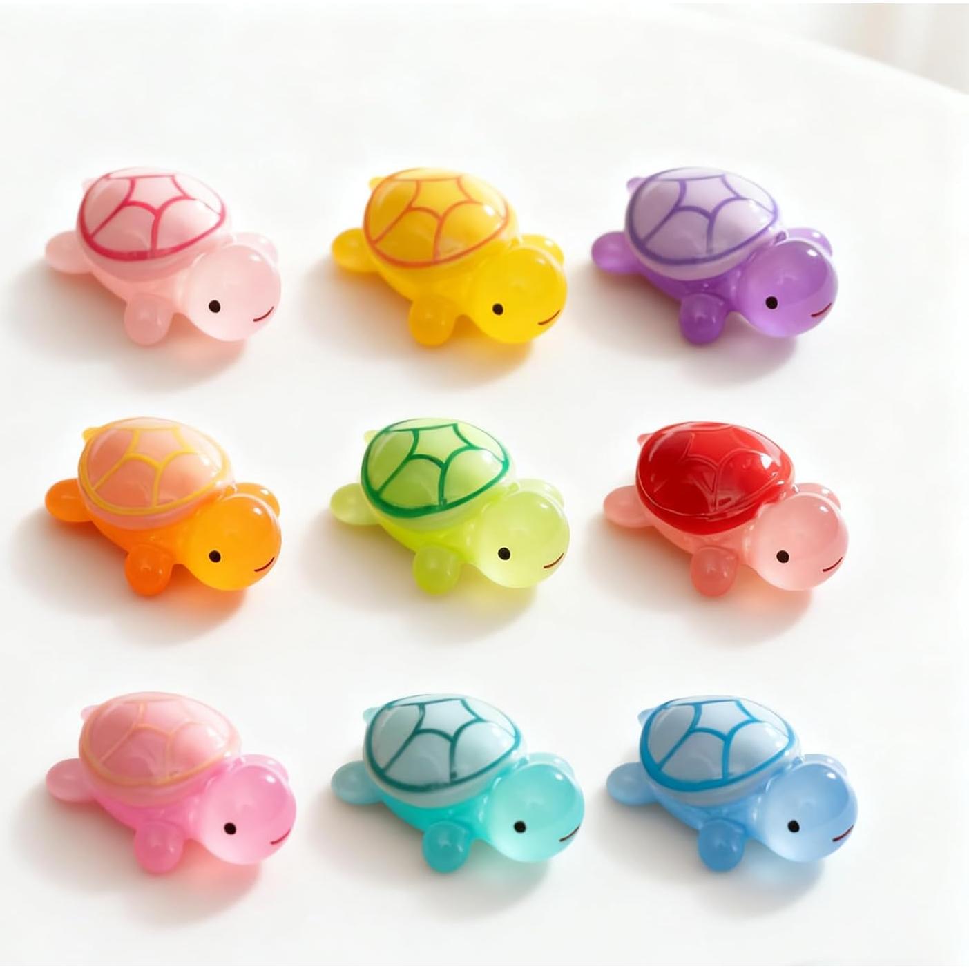 Kit de Moldes de Resina YRIHJIXQ 6Pcs Tortuga Multicolor