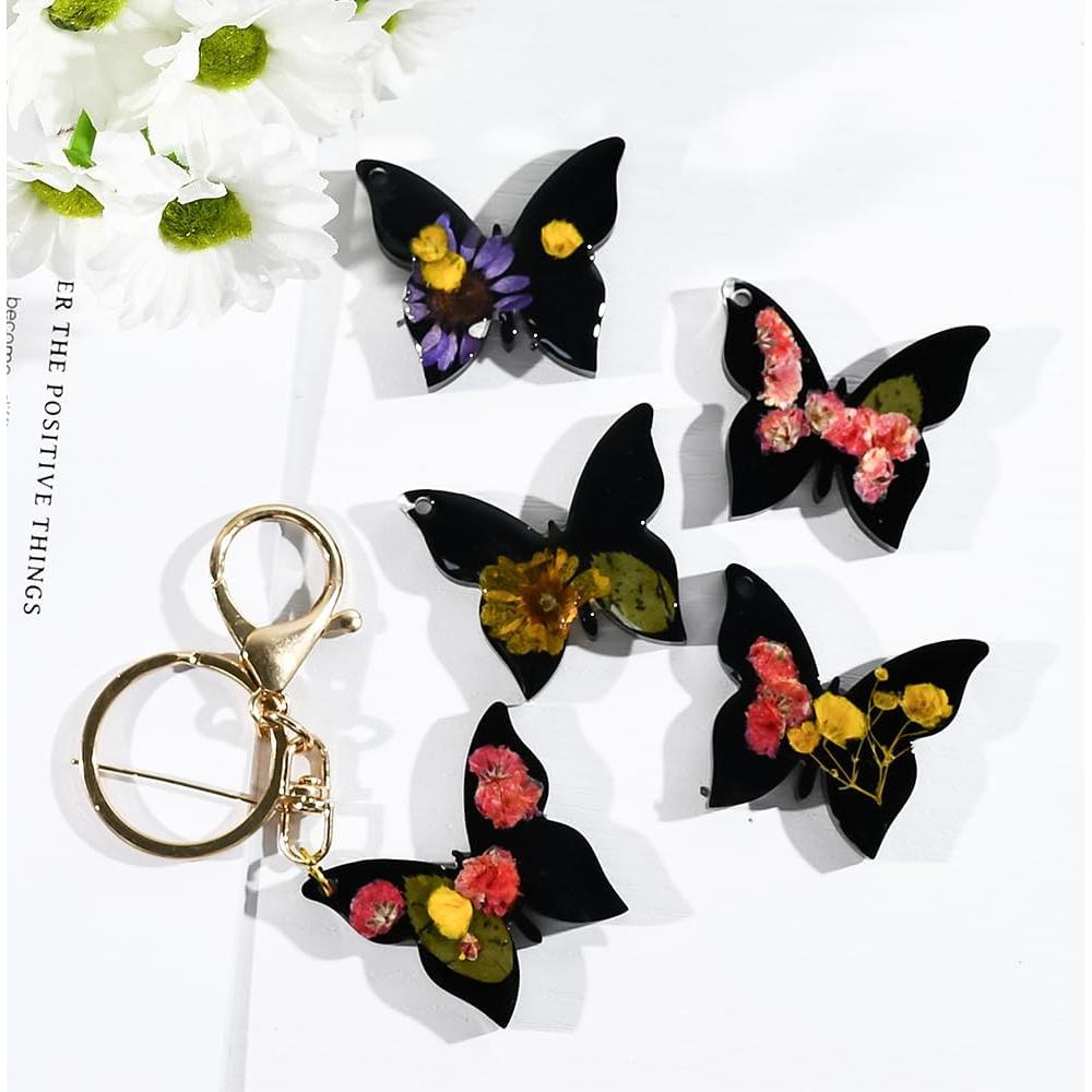 Set de Moldes de Silicona para Llaveros ResinWorld - 4 Piezas