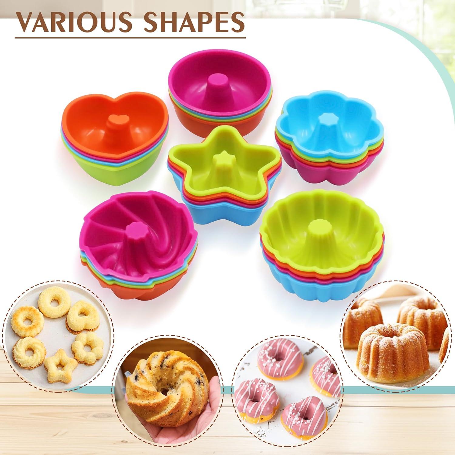 Moldes de Silicona 24Pack To Encounter para Donuts 6.99cm