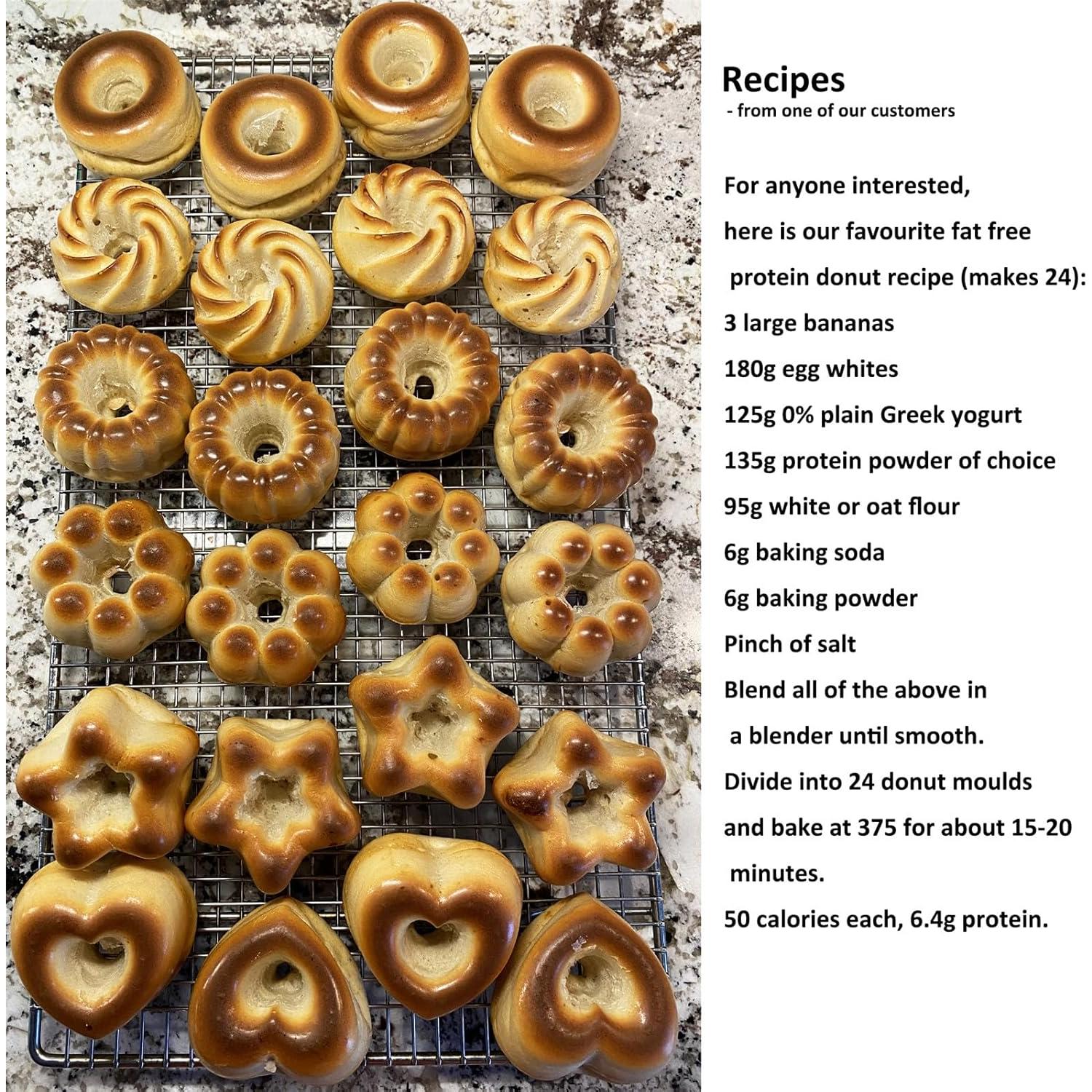 Moldes de Silicona 24Pack To Encounter para Donuts 6.99cm