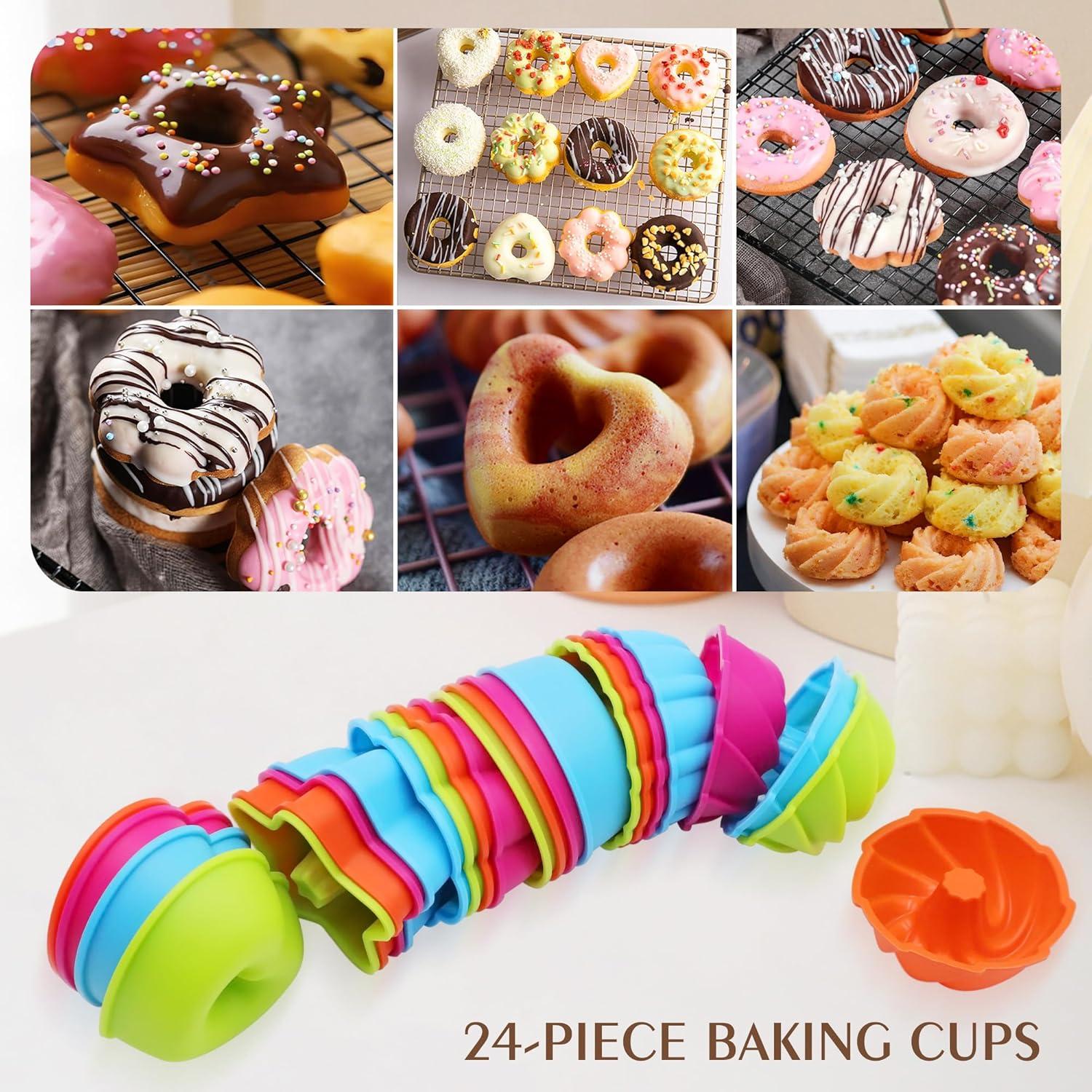 Moldes de Silicona 24Pack To Encounter para Donuts 6.99cm