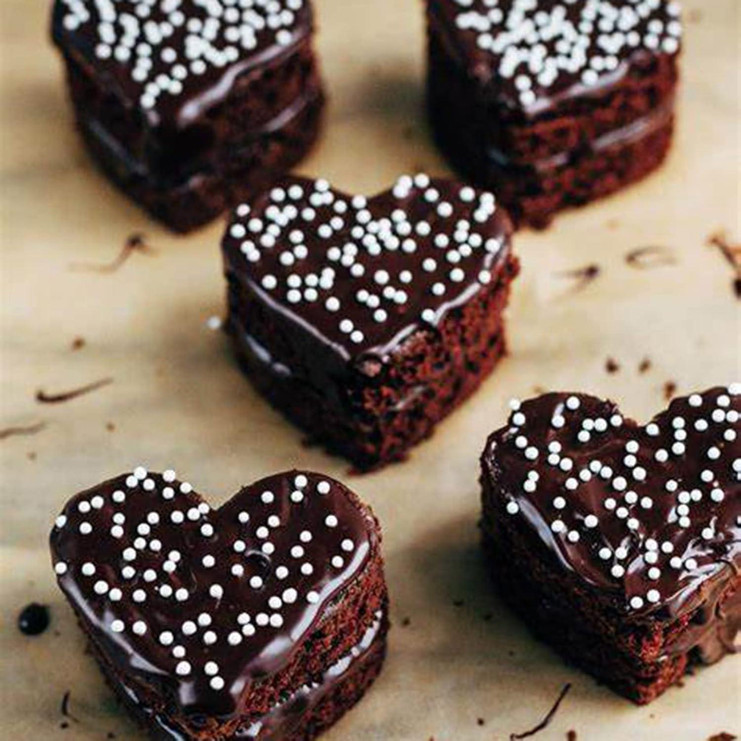 Molde de Silicona Corazón Dootafy 4" Antiadherente 2 Pcs