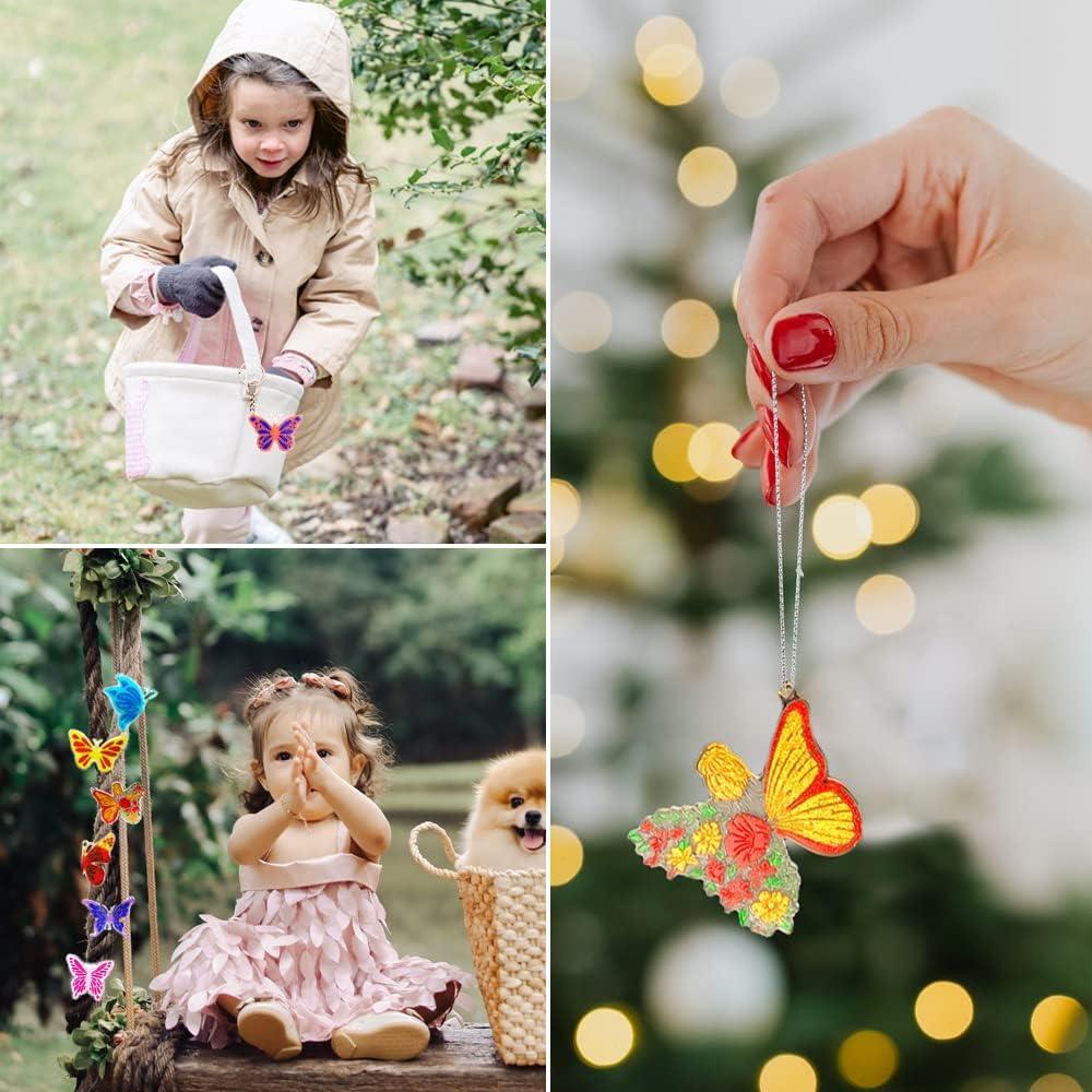 Molde de Llavero Mariposa Wehous - 12 Estilos de Silicona