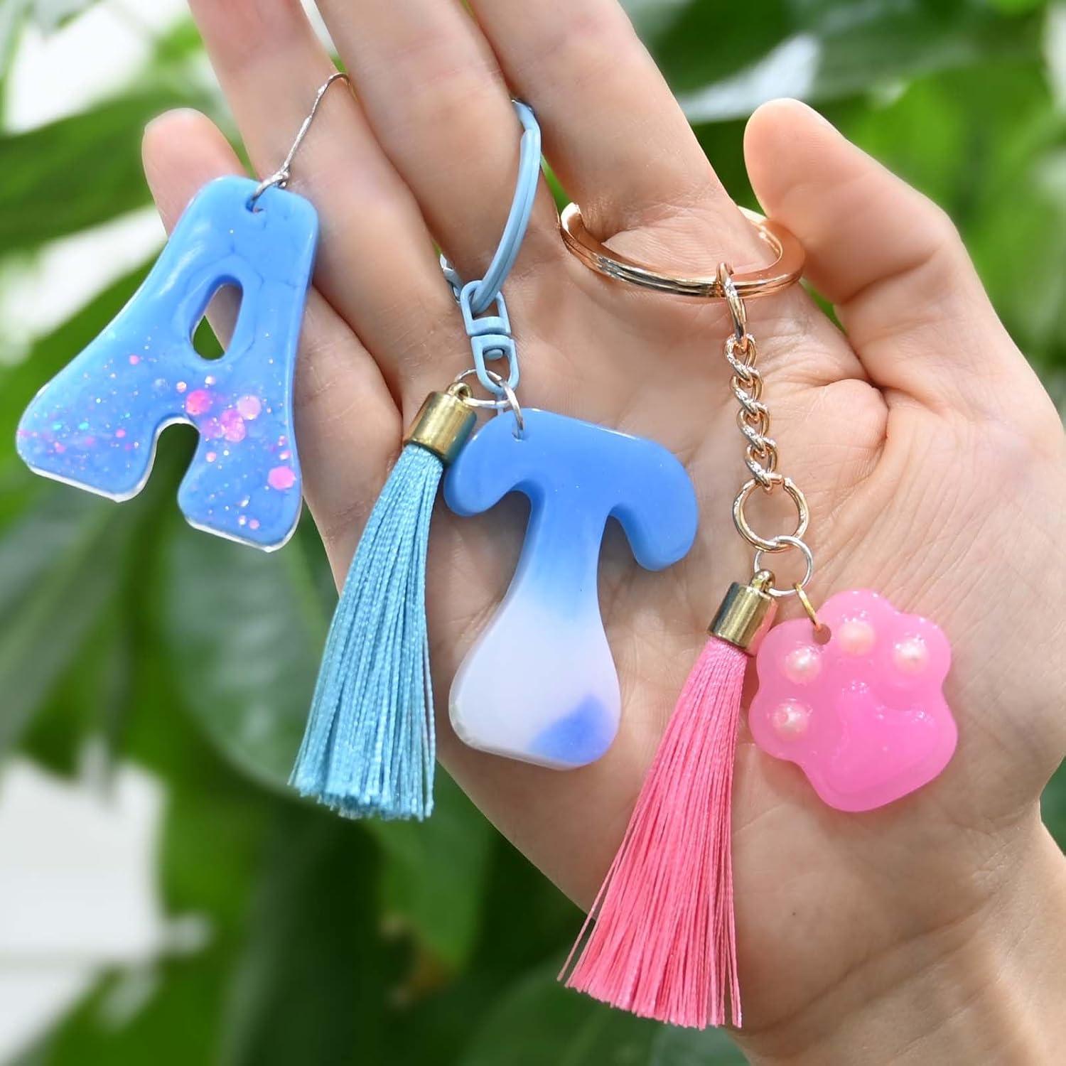 Moldes de Silicona de Alfabeto ZQYSING con Agujeros 30.73x20.28cm