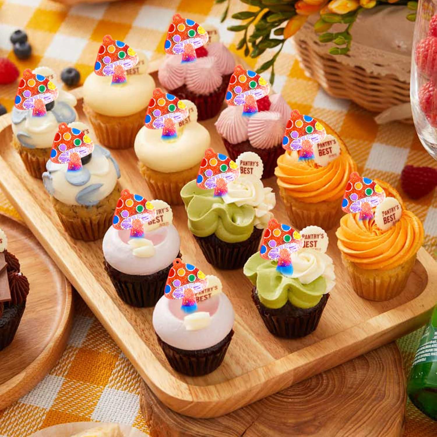 Molde de silicona para llavero de hongo Szcelling 5 Pcs