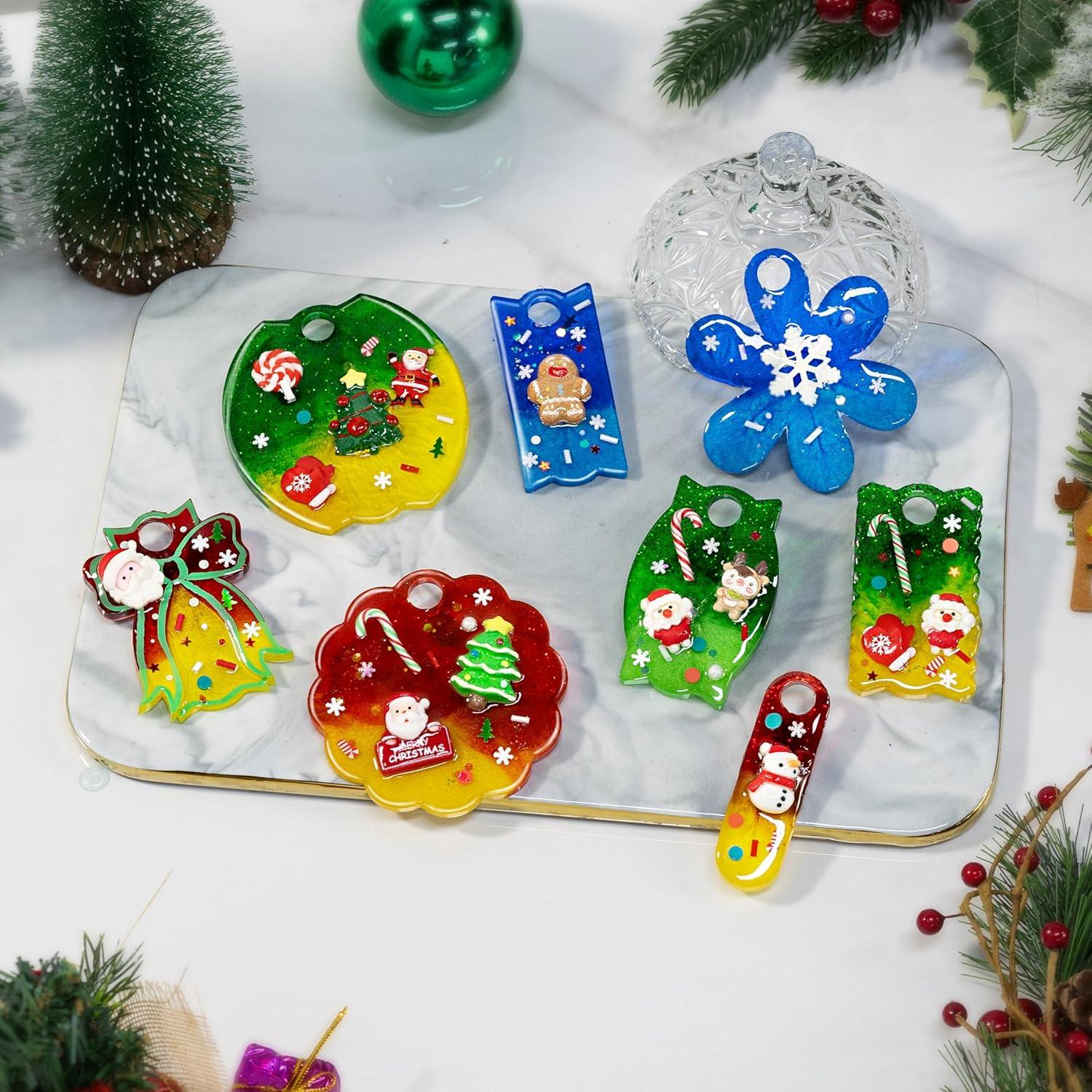 Moldes de Resina Epóxica LET'S RESIN para Etiquetas de Nombre 2Pcs