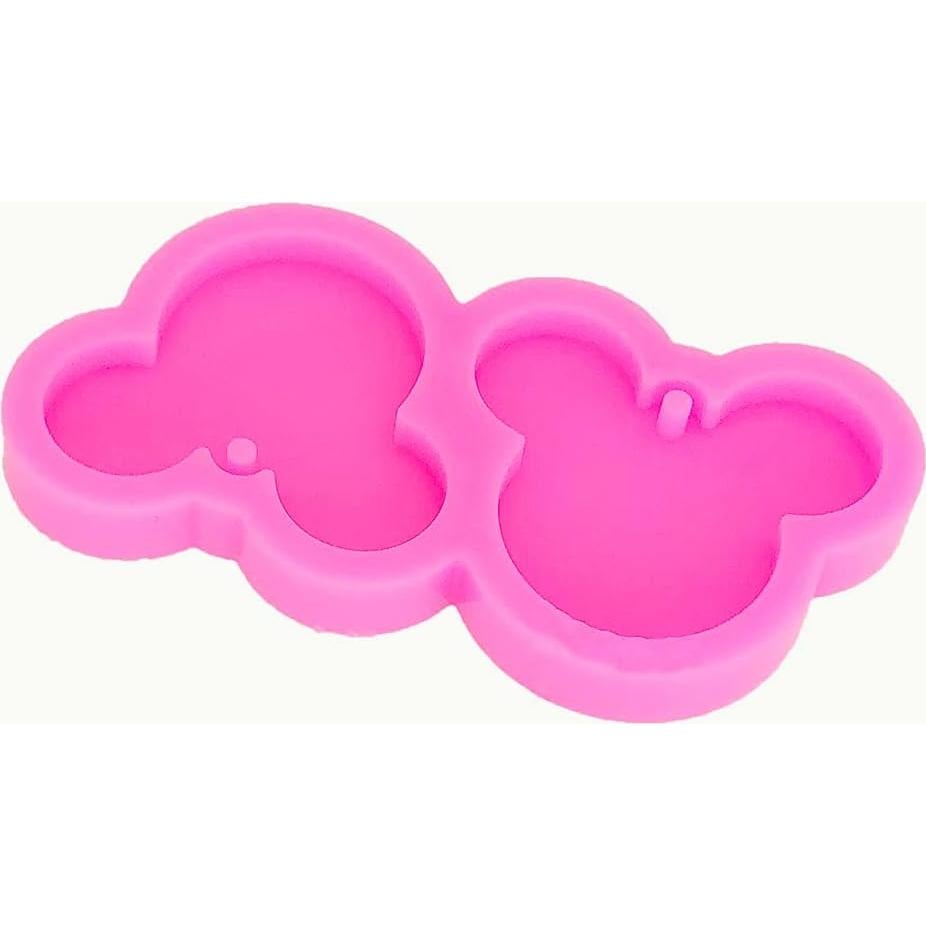 Molde de Silicona Rosa Guratapa en Forma de Ratón para DIY