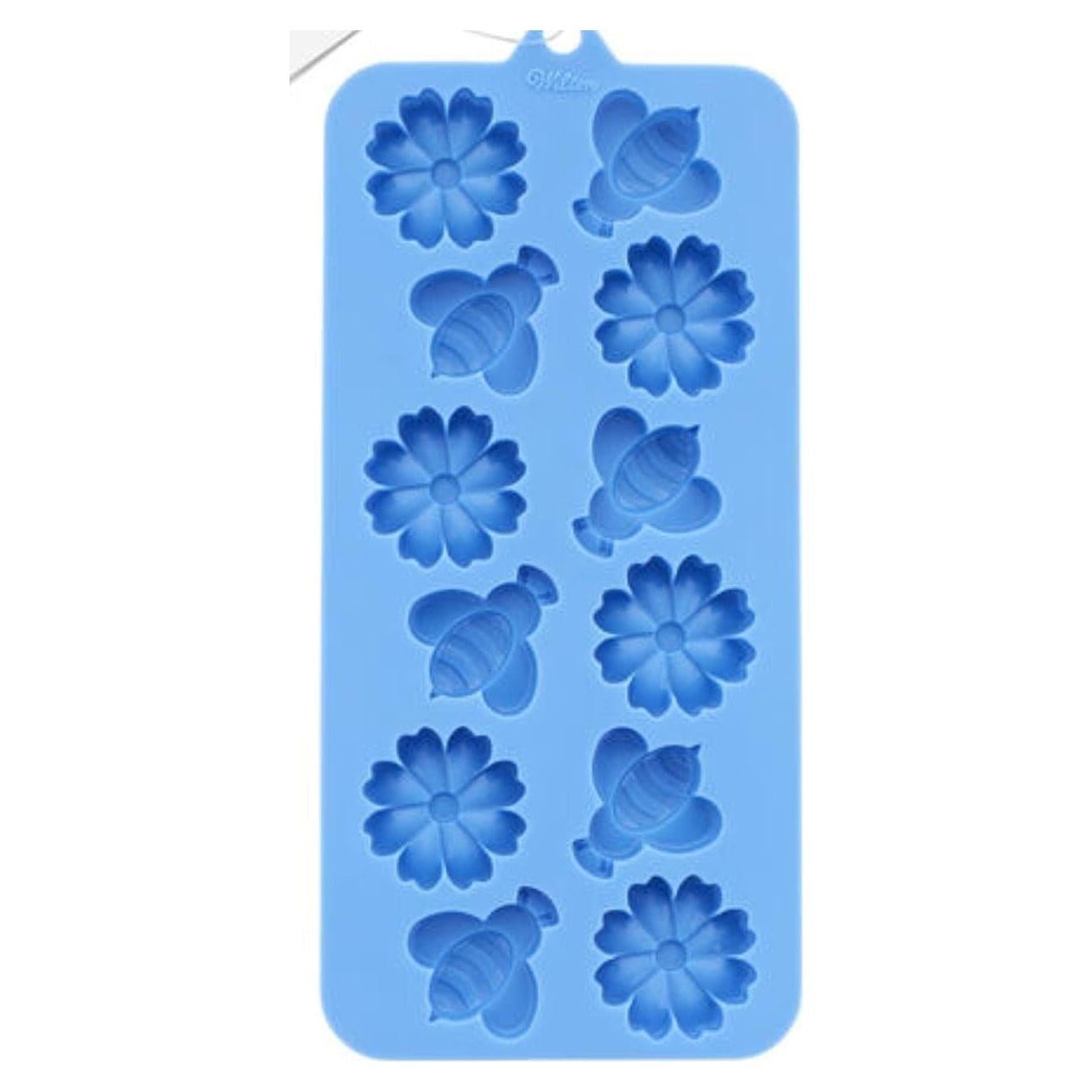 Molde de Silicona para Caramelos Abeja y Margarita Wilton